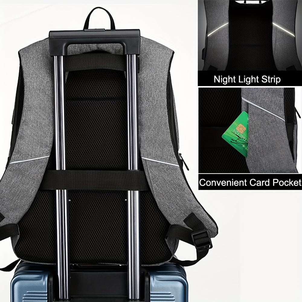 Zaino da viaggio con design antifurto e scomparto per laptop