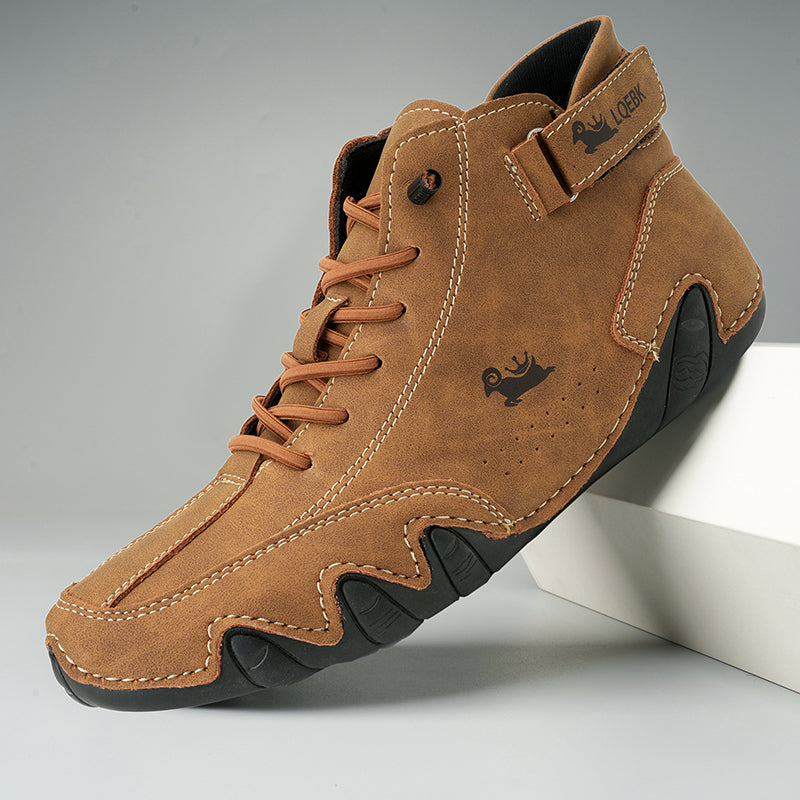 Men's Walking Shoes - leather - orthopaedic insole