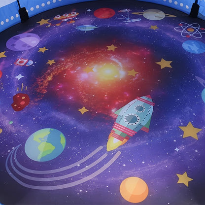 Tente de jeu escamotable Galaxy Explorer - Thème spatial, pour l’intérieur et l’extérieur