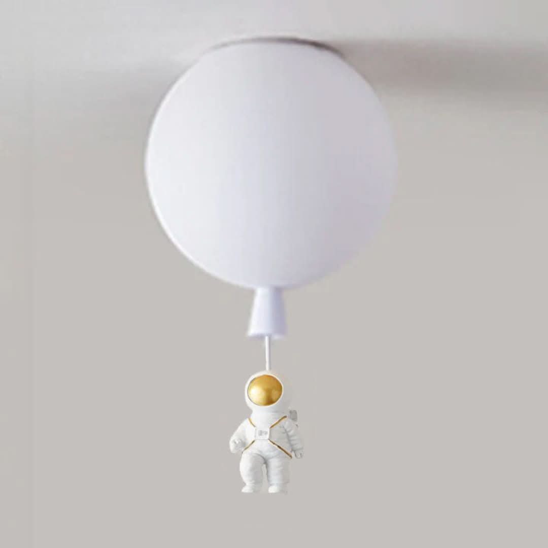 Fateh モダンな月・宇宙飛行士デザインのLEDシーリングライト