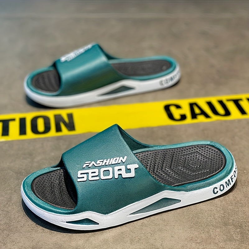 Anti-Slip Men's Sports Slippers for Maximum Comfort