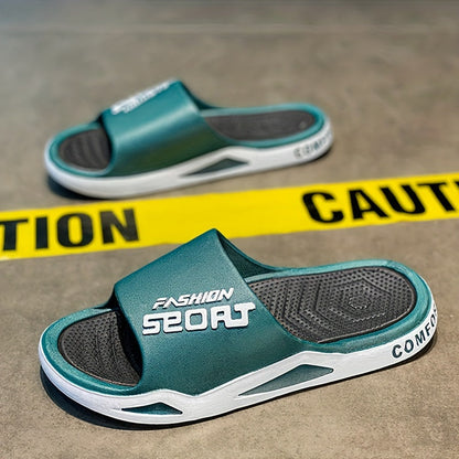 Anti-Slip Men's Sports Slippers for Maximum Comfort