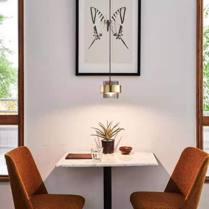 Scandinavian Round Glass Pendant Lamp – Modern and Elegant Design