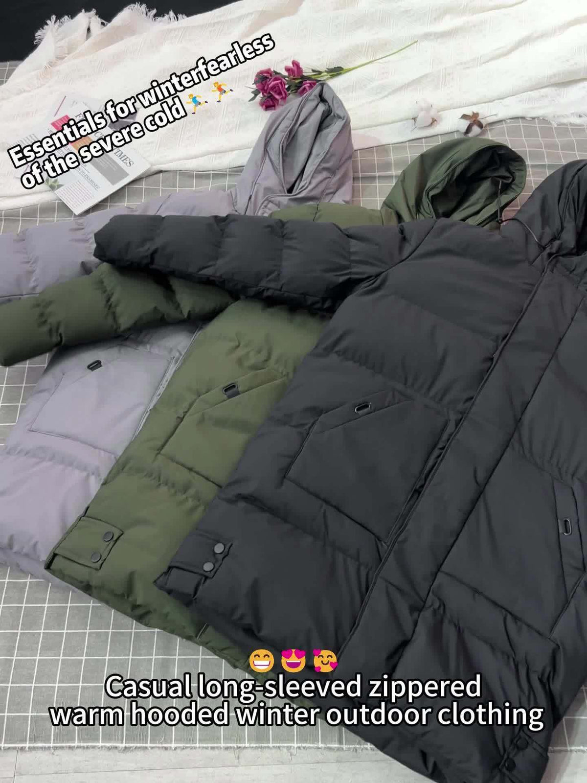 Giacca invernale di lusso Luca - Stile inconfondibile e massimo comfort