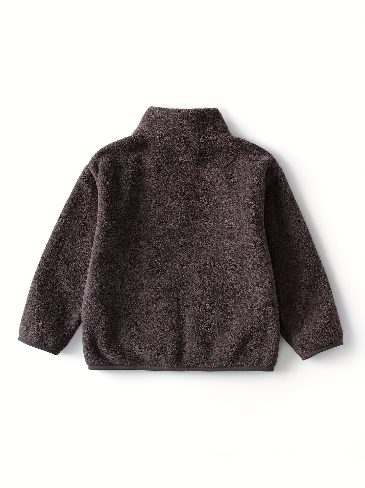 Polar fleece children's jacket in solid colour - Fenley