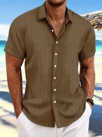 Summer Men's Short Sleeve Shirt - Fritz