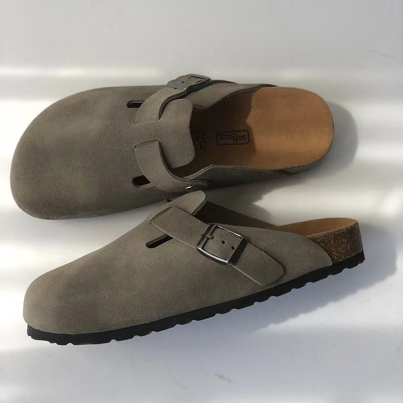 Sandalias unisex de cuero prémium – Comodidad y estilo
