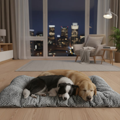 Comodo cuscino per cani con imbottitura morbida e superficie imbottita per dormire