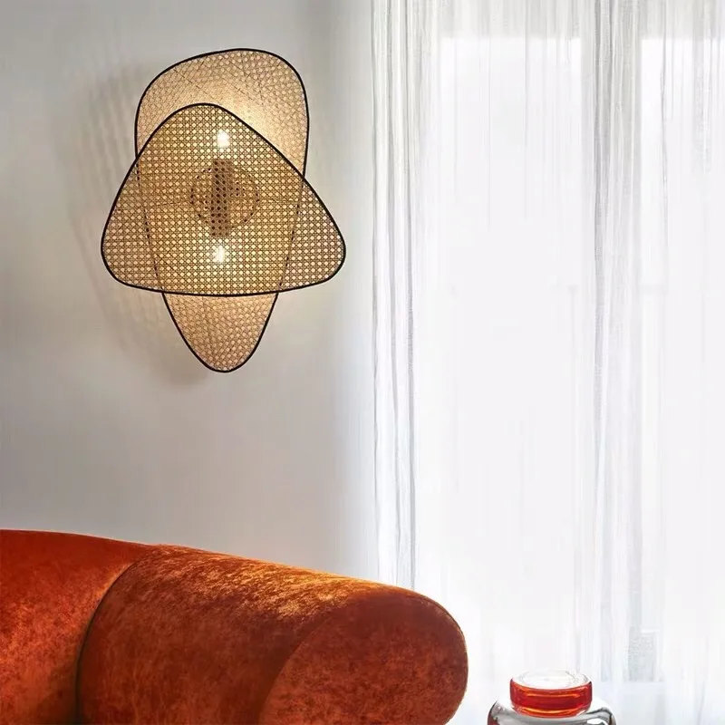 Lampada a sospensione in rattan di bambù - Stile sostenibile per ogni ambiente