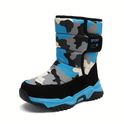Warm cosy ankle boots for boys & girls - Kyan