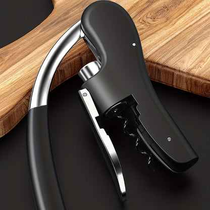 Ergonomic Corkscrew – Open Wine Bottles Quickly and Safely for Home and Hospitality