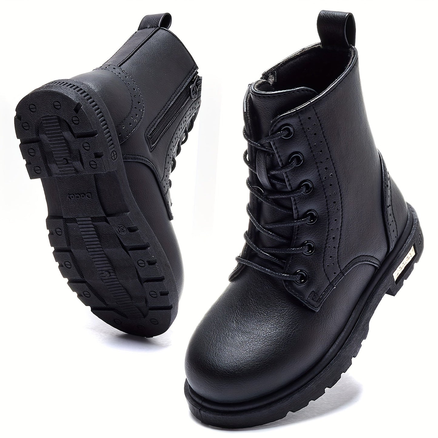 Girls' Coloured Zip Boots Lightweight Boots for Autumn and Winter - Sevra