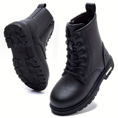Girls' Coloured Zip Boots Lightweight Boots for Autumn and Winter - Sevra