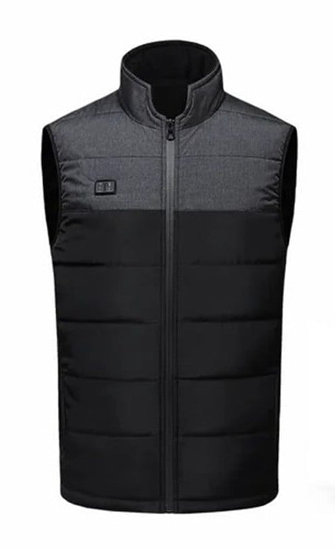 Giacca riscaldata unisex con temperatura regolabile e materiale idrorepellente