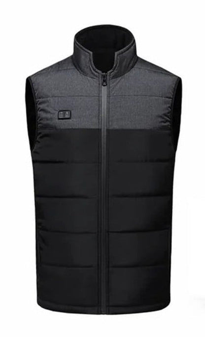 Giacca riscaldata unisex con temperatura regolabile e materiale idrorepellente