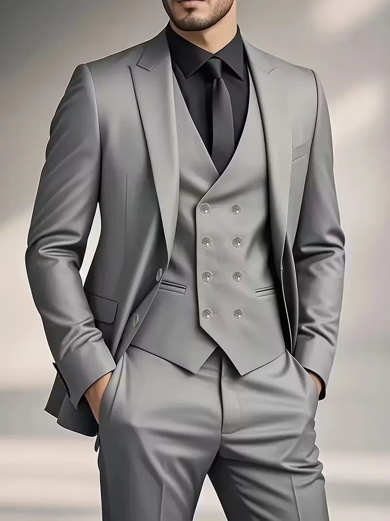 Costume trois pièces coupe slim