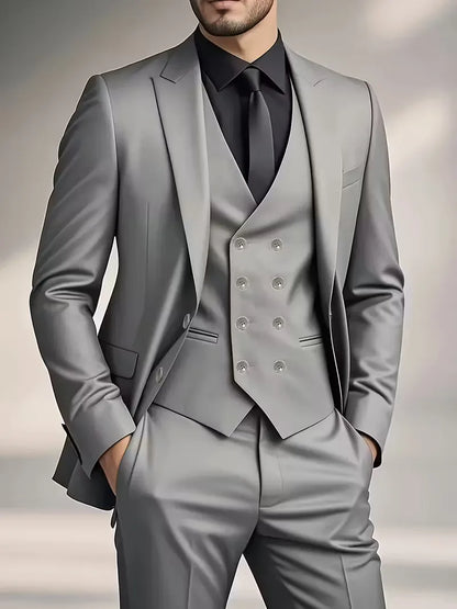 Costume trois pièces coupe slim
