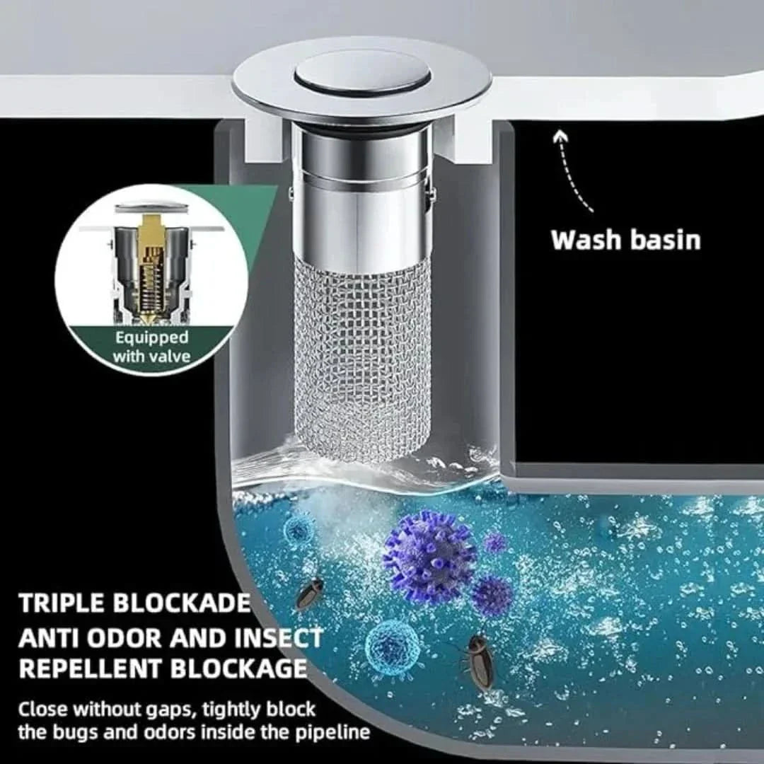 Floor Drain Filter - Stainless Steel