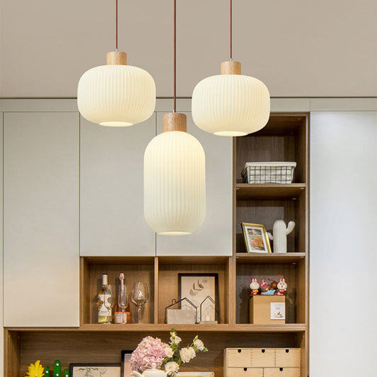 Vintage Wooden LED Pendant Light – Warmth and Style for Any Interior