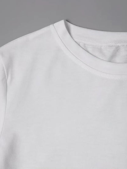 T-shirt avec imprimé fleur de lotus