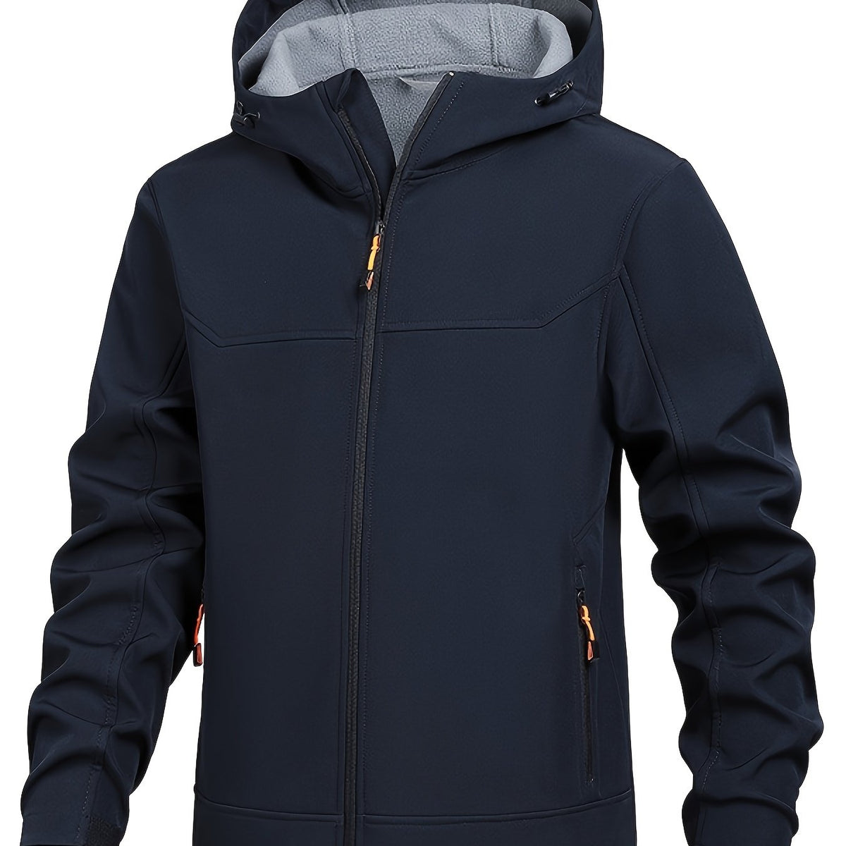 Men's Outdoor Softshell Jacket with Hood – Quick-Drying and Windproof