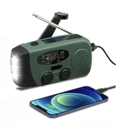 Radio de emergencia compacto Survivor - Práctico y potente en emergencias
