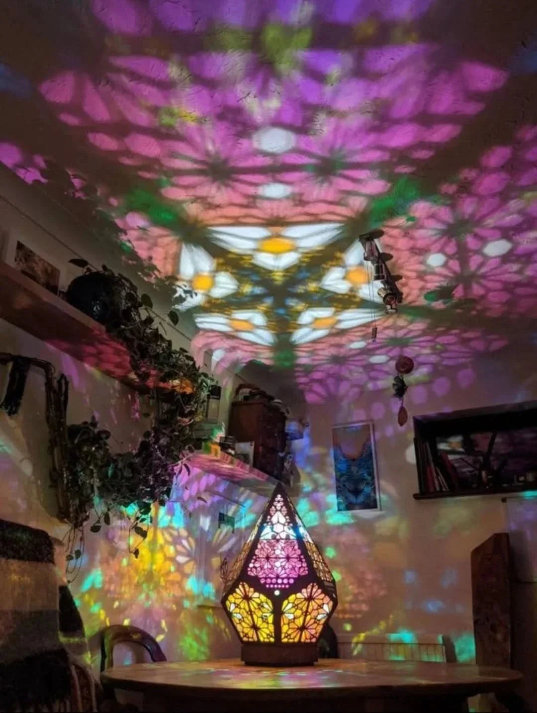 Colourful Floor Lamp | Bohemian Light