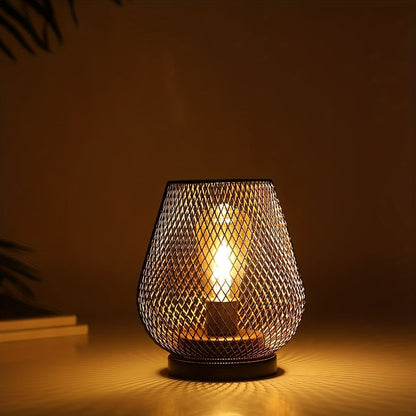 Sada stolních lamp RusticMesh – Industriální styl a atmosférické osvětlení