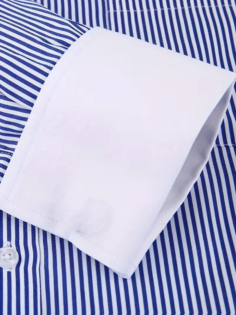 Chemise intelligente avec col mao