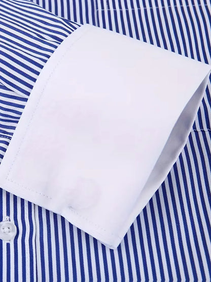 Chemise intelligente avec col mao