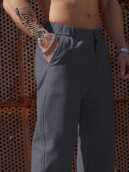 Pantalon avec taille élastique