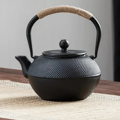 Cast Iron Teapot - Japanese Style - With Infuser