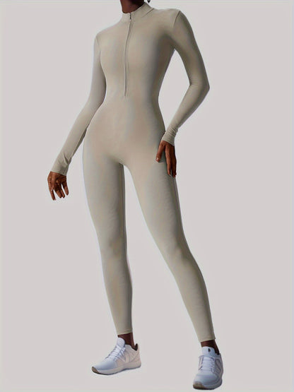 Slim Fit Yoga Jumpsuit - Comfortable and Stylish Activewear