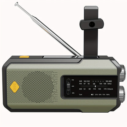 Daykit Portable AM/FM Radio – With Solar Panel and Torch