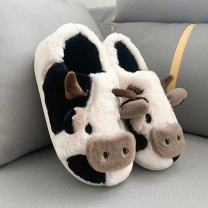 Snuggly Warm Animal Slippers with Soft Lining