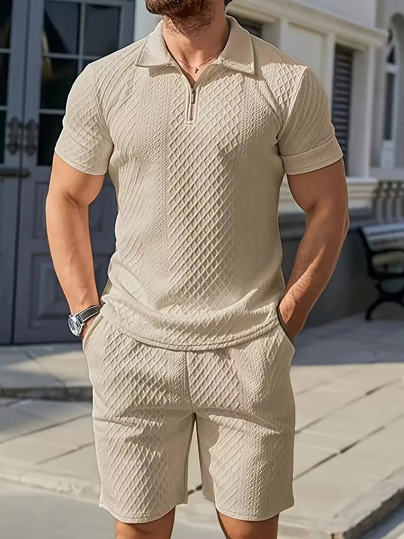 Ensemble d'été avec polo et short