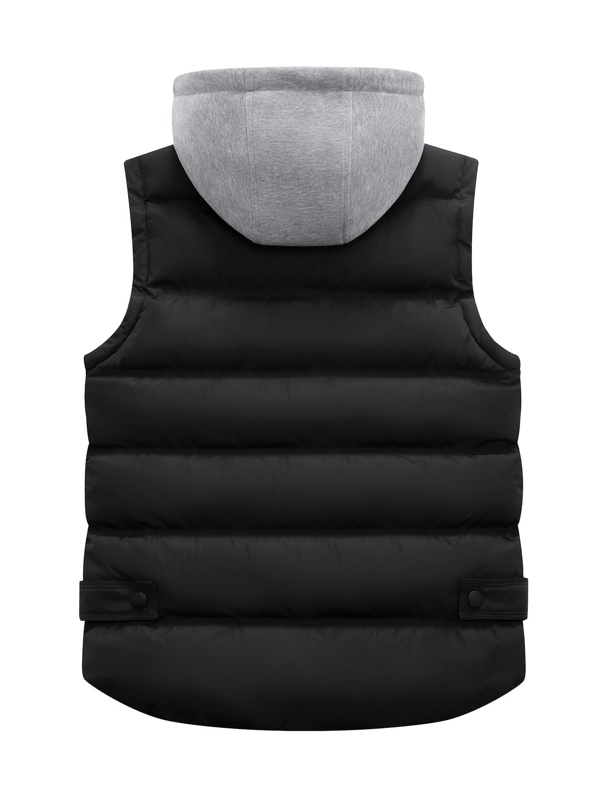 Gesteppte Damenweste mit Kapuze – Stilvolle und warme ärmellose Winterjacke