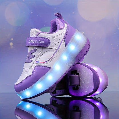 GlowRiders rolschaatsschoenen - Voor kinderen, met lichtshow
