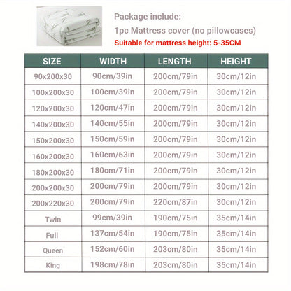BambooCool Mattress Protector – Breathable and Cooling for Enhanced Sleep Comfort