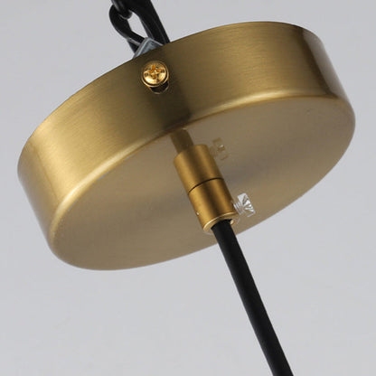 Scandinavian Round Glass Pendant Lamp – Modern and Elegant Design