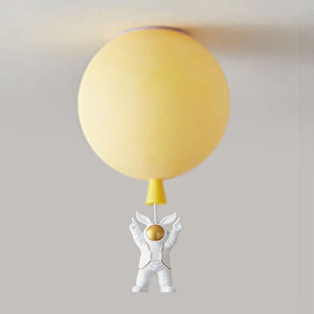 Fateh モダンな月・宇宙飛行士デザインのLEDシーリングライト