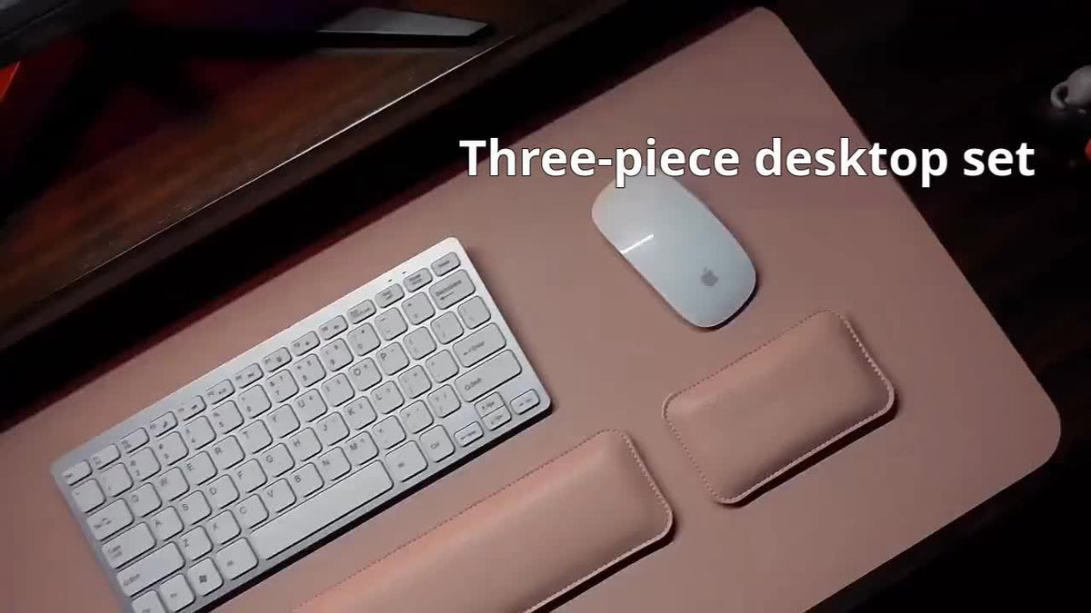 DeskComfort Set 3-Piece – Complete Desk Upgrade for Work and Comfort