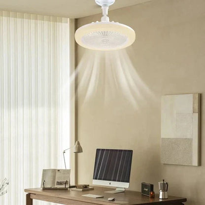 Ceiling Fan with LED - Screw-in Design - Remote Control