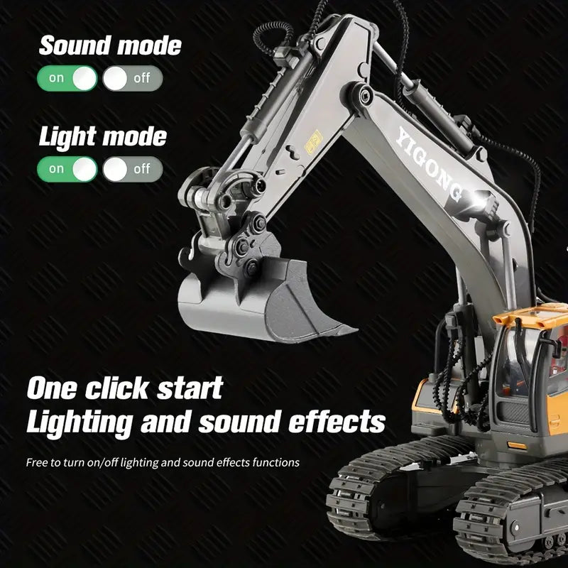 Premium RC Excavator - Ultimate Adventures & Powerful Functionality