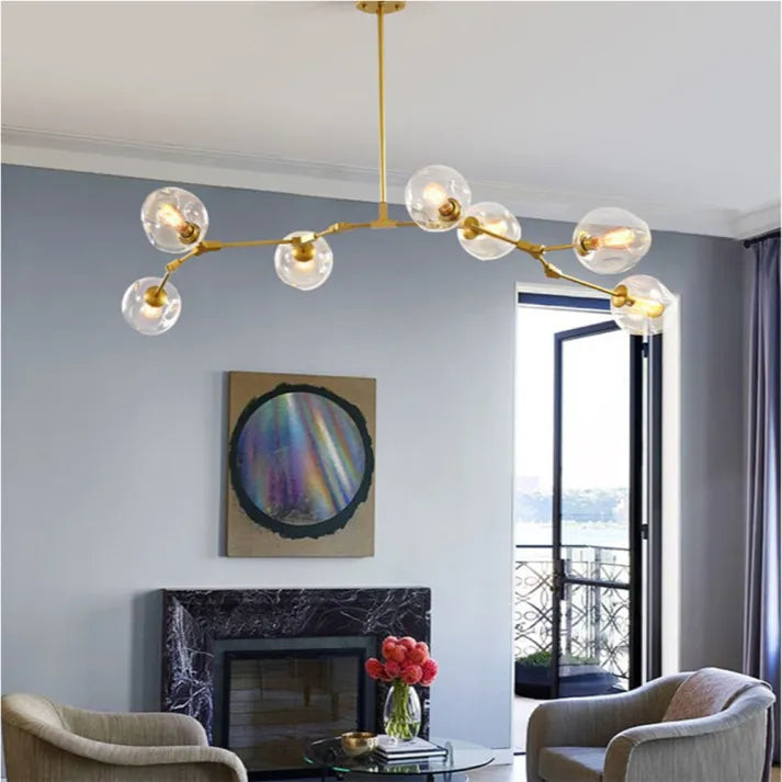 Sputnik Pendant Light Glass Bubbles – Modern & Playful Design