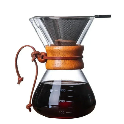 Cafeteira Chemex - Conjunto de dripper Hario V60 - A experiência de café perfeita