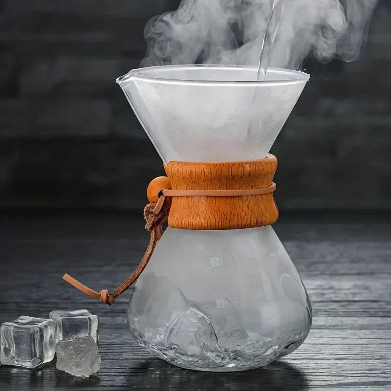 Cafeteira Chemex - Conjunto de dripper Hario V60 - A experiência de café perfeita