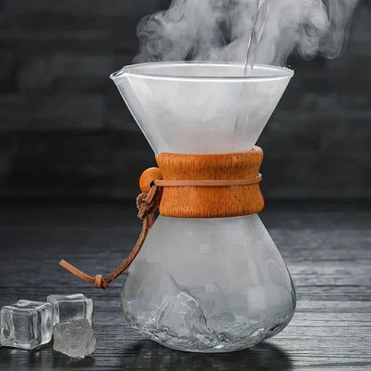 Cafeteira Chemex - Conjunto de dripper Hario V60 - A experiência de café perfeita