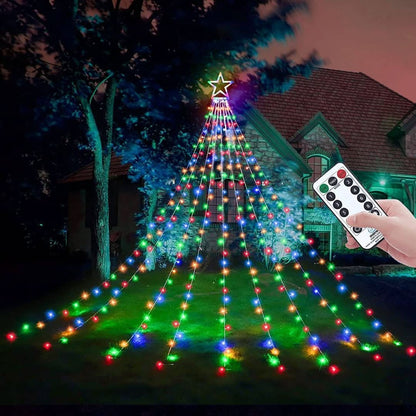 Outdoor Christmas Tree LED Light Show