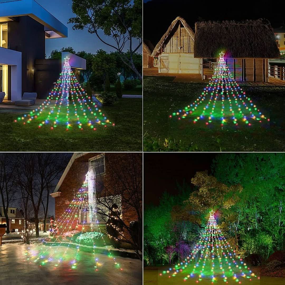 Outdoor Christmas Tree LED Light Show